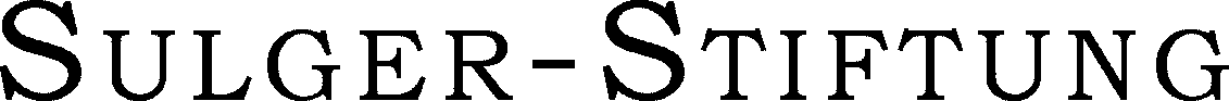 Sulger stiftung